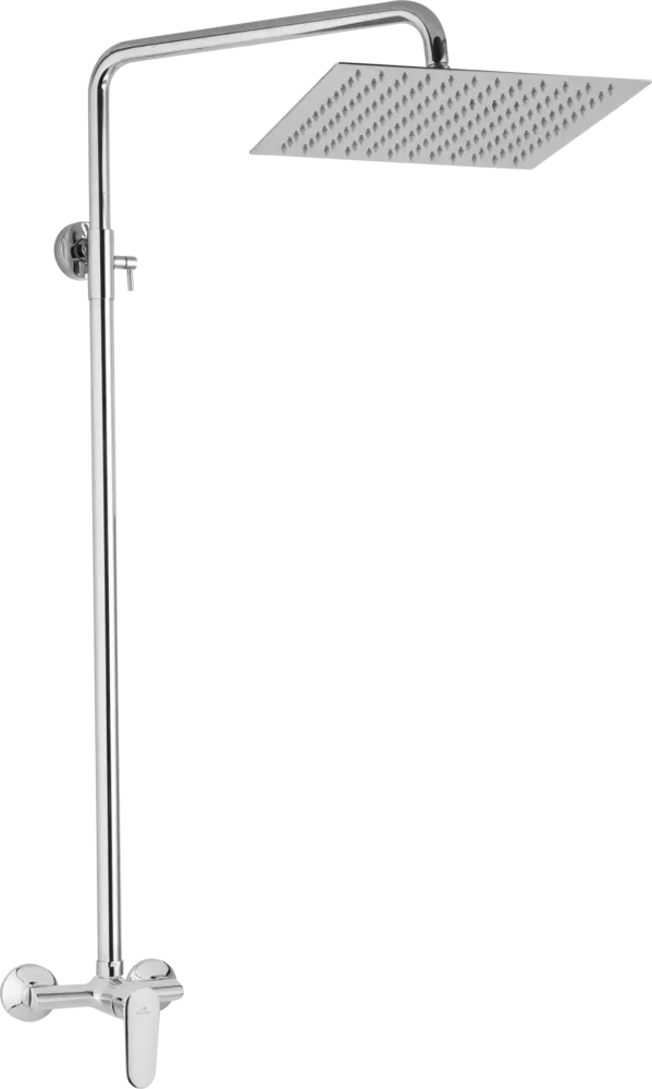 JB Sanitary FINERY SF 61 000 00 2 - Sprchová sestava s baterií 150mm; nerezovou čtvercovou sprchou 300x300mm; bez možnosti ruční sprchy