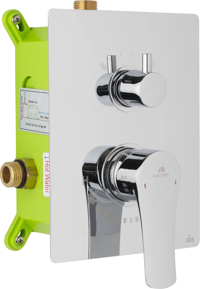 JB Sanitary Podomítková baterie MIRAM, dvoucestná M20 71 00