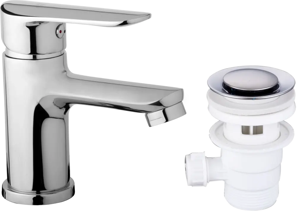 JB Sanitary Finery F10 05 02 - Stojánková umyvadlová baterie s výpustí