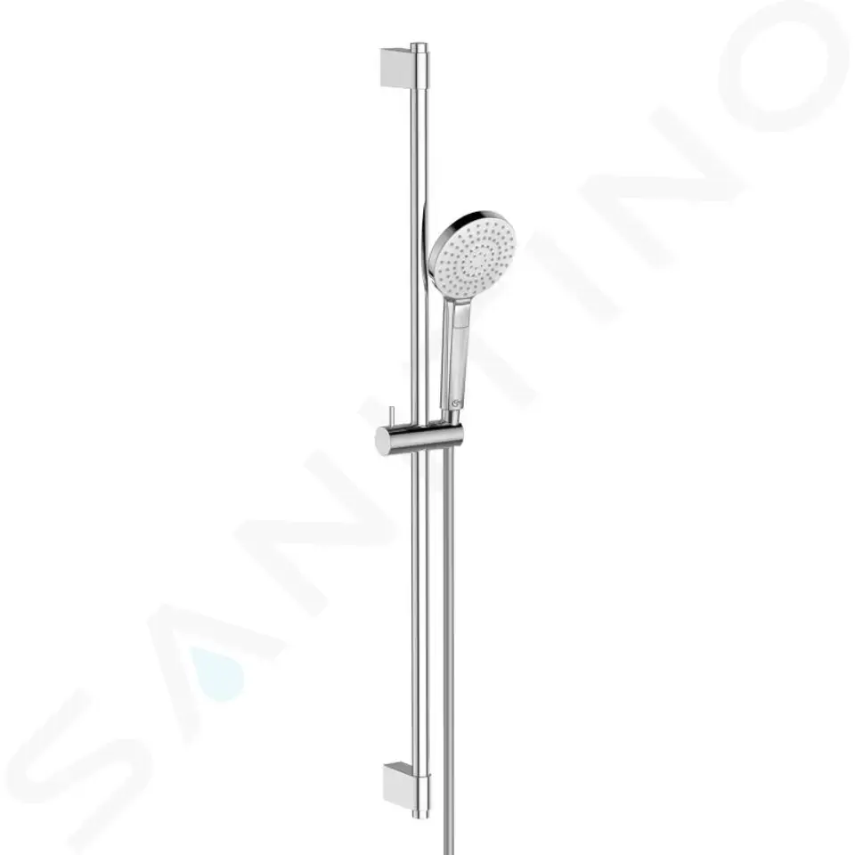 Ideal Standard Idealrain Evo Jet - Sprchová souprava Circle, tyč 90 cm s ruční sprchou, 3 proudy, chrom B2237AA