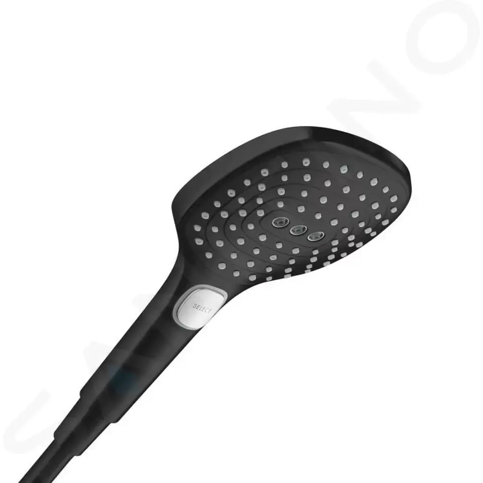 Hansgrohe Sprchová hlavice 120, 3 proudy, matná černá 26520670