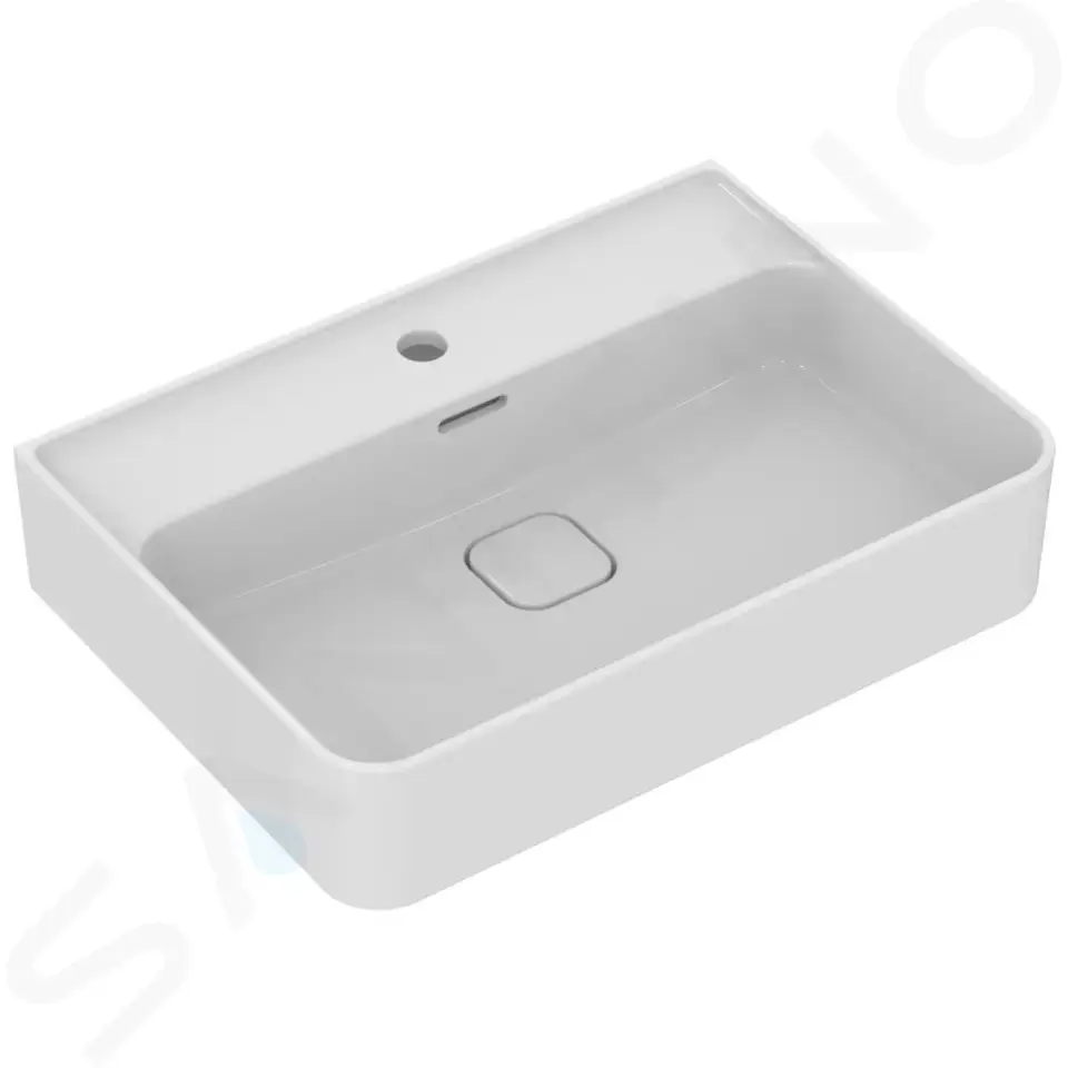 Ideal Standard Umyvadlo 60x43 cm, s přepadem, s otvorem pro baterii, bílá T300001