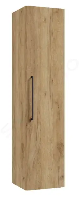 kielle Vysoká skříňka závěsná, 140x33x33 cm, zlatý dub 50218011