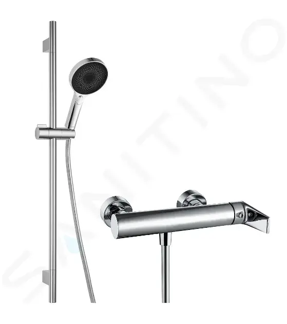 kielle 20623SN10 - Sprchový set s baterií, tyčí, hadicí a sprchovou hlavicí, chrom