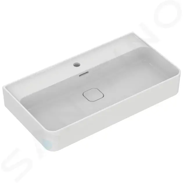 Ideal Standard Umyvadlo 80x43 cm, s přepadem, s otvorem pro baterii, bílá T300101