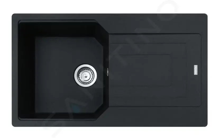 Franke UBG 611-86 granitový dřez, 86x50 cm, Onyx
