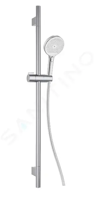 kielle Set sprchové hlavice EcoSpare, tyče a hadice, chrom/bílá 20402SE50