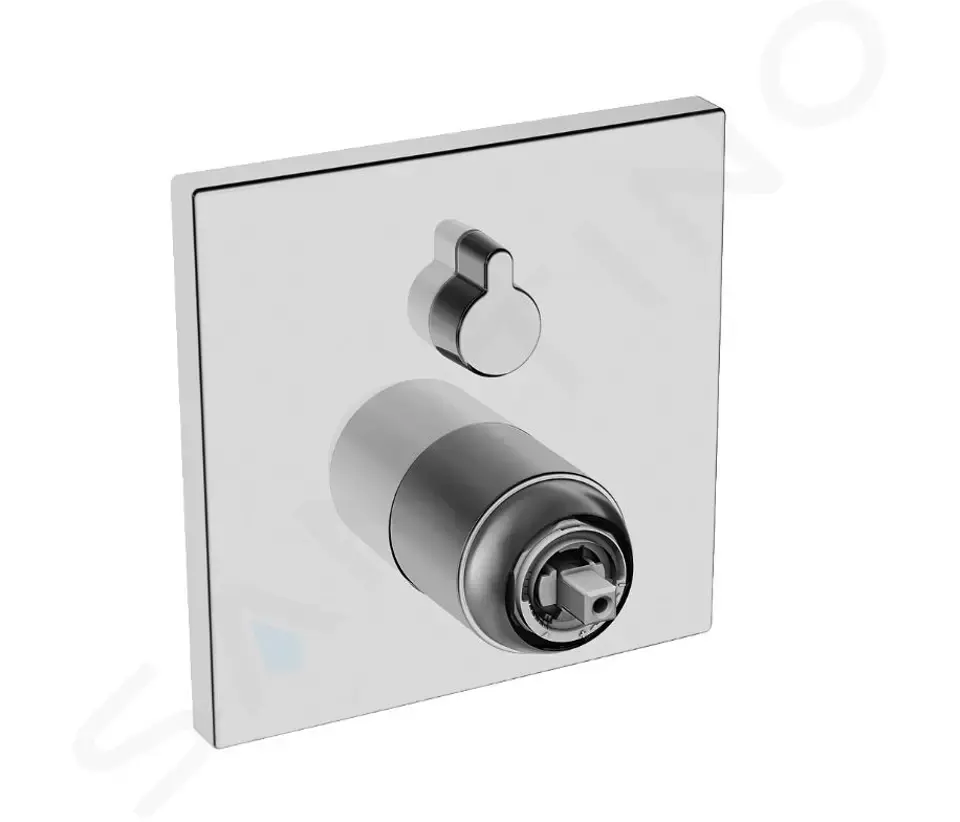 Hansa 40529073 - Baterie pod omítku pro 2 spotřebiče, chrom