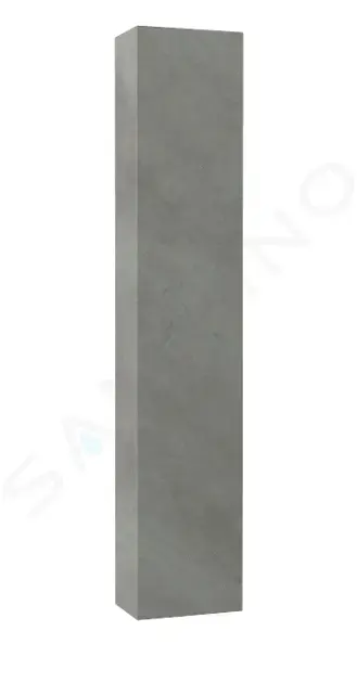 kielle 50226015 - Vysoká skříňka závěsná, 25x16x130 cm, beton