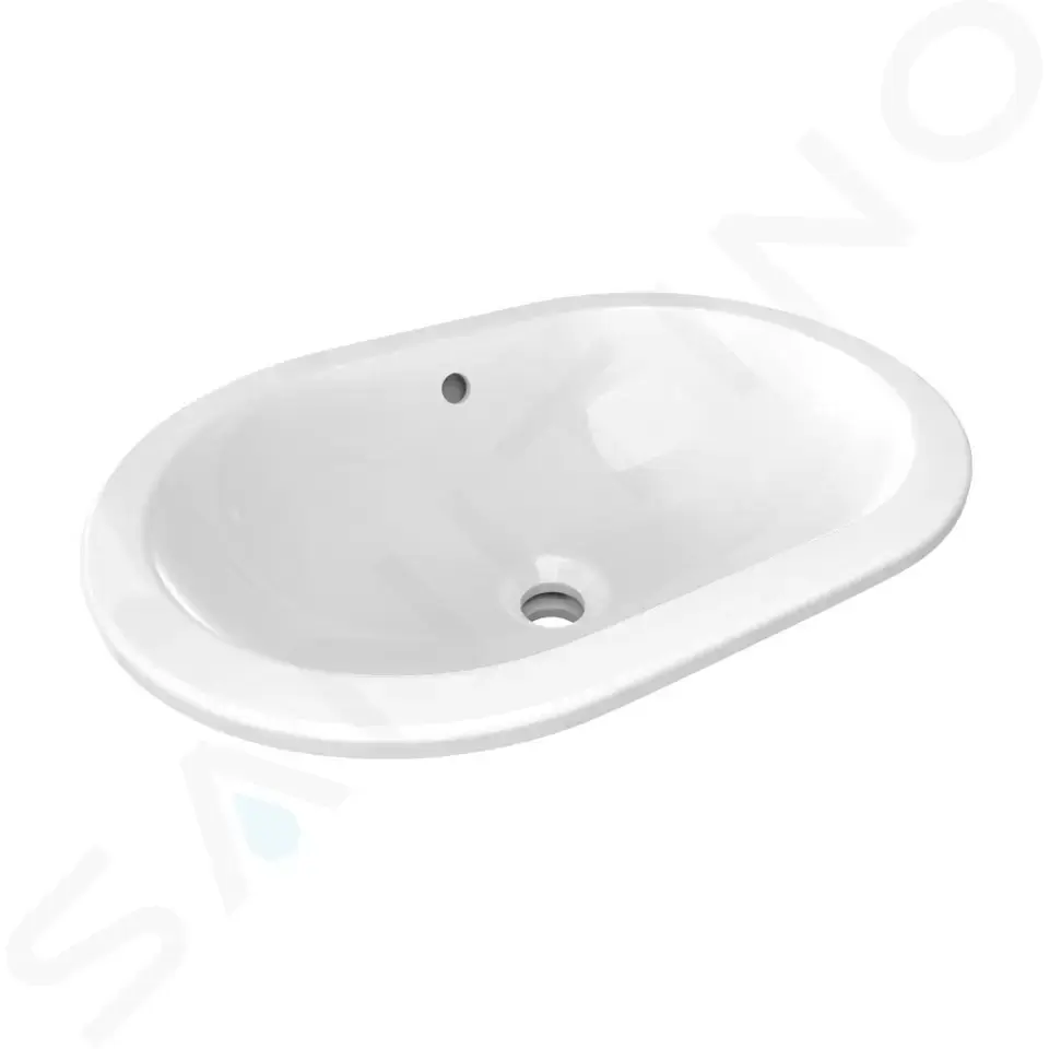 Ideal Standard Connect - Umyvadlo pod desku, 55x38 cm, s přepadem, bílá E504801