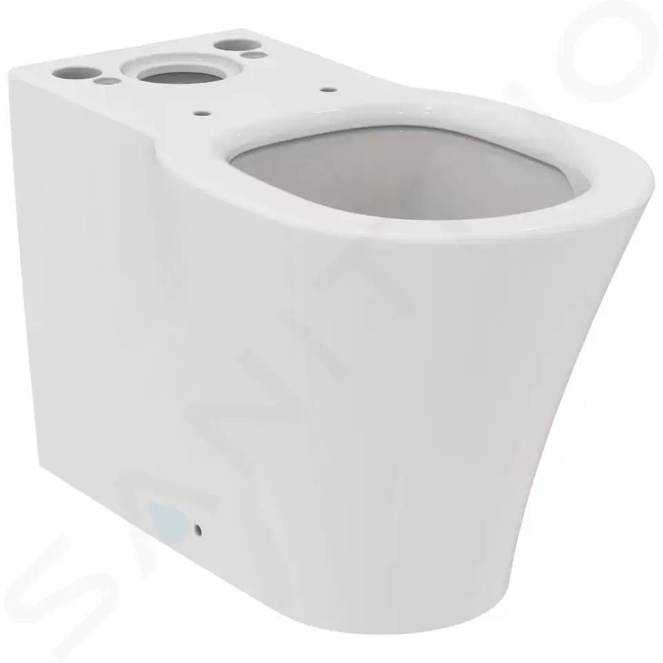Ideal Standard Connect Air - WC kombi mísa, spodní/zadní odpad, AquaBlade,