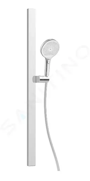 kielle Set sprchové hlavice EcoSpare, tyče a hadice, chrom/bílá 20402SE10