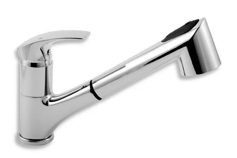 Novaservis 57081,0 Metalia 57 kuchyňská baterie s vytahovací koncovkou, chrom