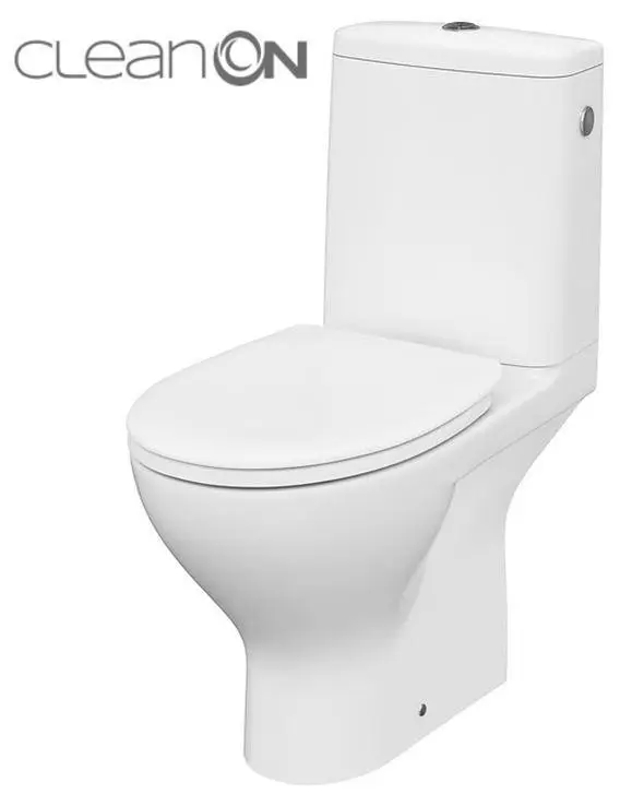 CERSANIT WC KOMBI MODUO 43 cm 672 010 3/5 CLEAN ON, SEDÁTKO DUROPLAST-SOFT CLOSE K116-030