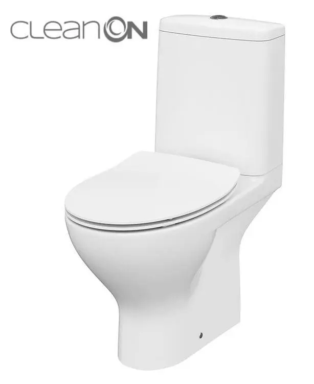 CERSANIT WC KOMBI MODUO 43 cm 671 011 3/5 CLEAN ON, SEDÁTKO SLIM DUROPLAST-SOFT CLOSE K116-032