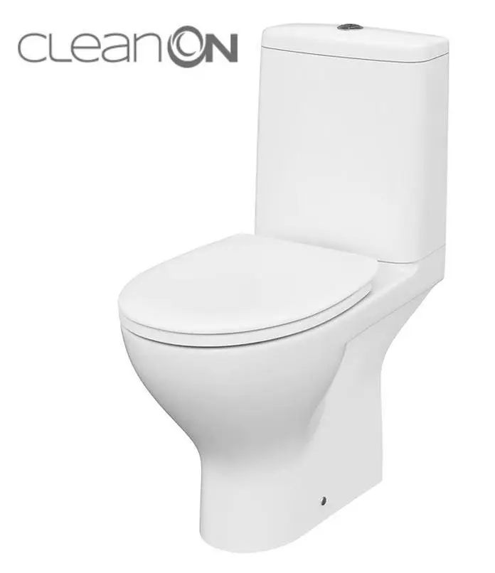 CERSANIT - WC KOMBI MODUO 43 cm 673 011 3/5 CLEAN ON, SEDÁTKO DUROPLAST-SOFT CLOSE K116-035