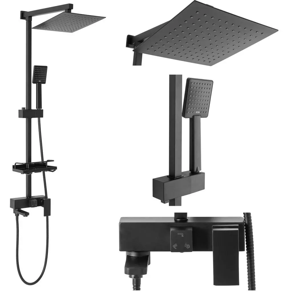 Sprchový set Jack Rea P7009 černý