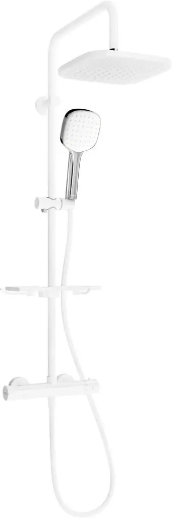 MEXEN/S KT33 sprchový sloup s termostatickou baterií bílá / chrom 771503393-21