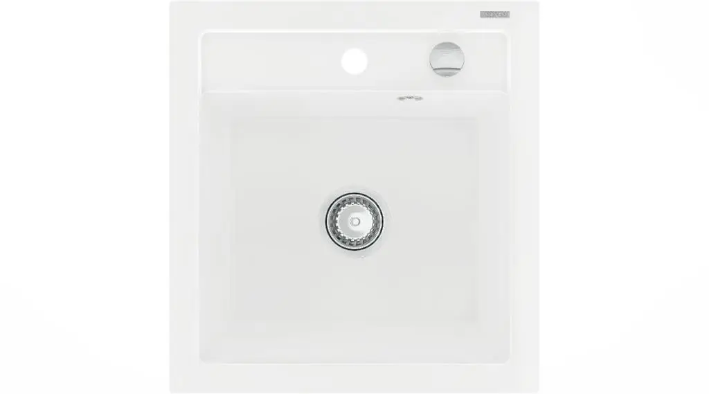 MEXEN Vito granitový dřez 1 520x490 mm, bílá 6503521000-20