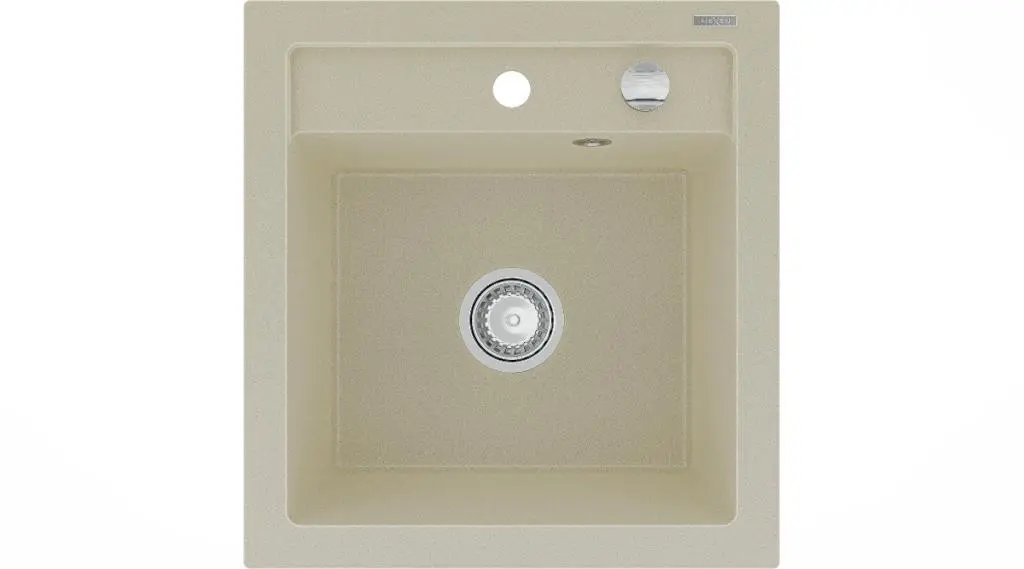 MEXEN Vito granitový dřez 1 520x490 mm, béžová 6503521000-69