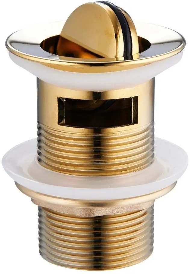 Výpusť click-clack s přepadem MEXEN 79923-50 zlatá