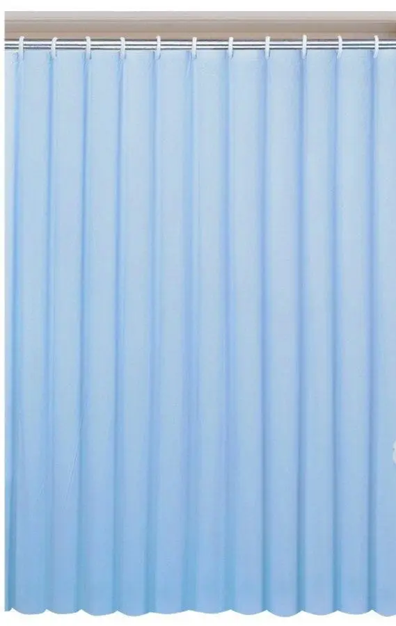 AQUALINE - Sprchový závěs 180x180cm, PEVA, modrá 0201003 M