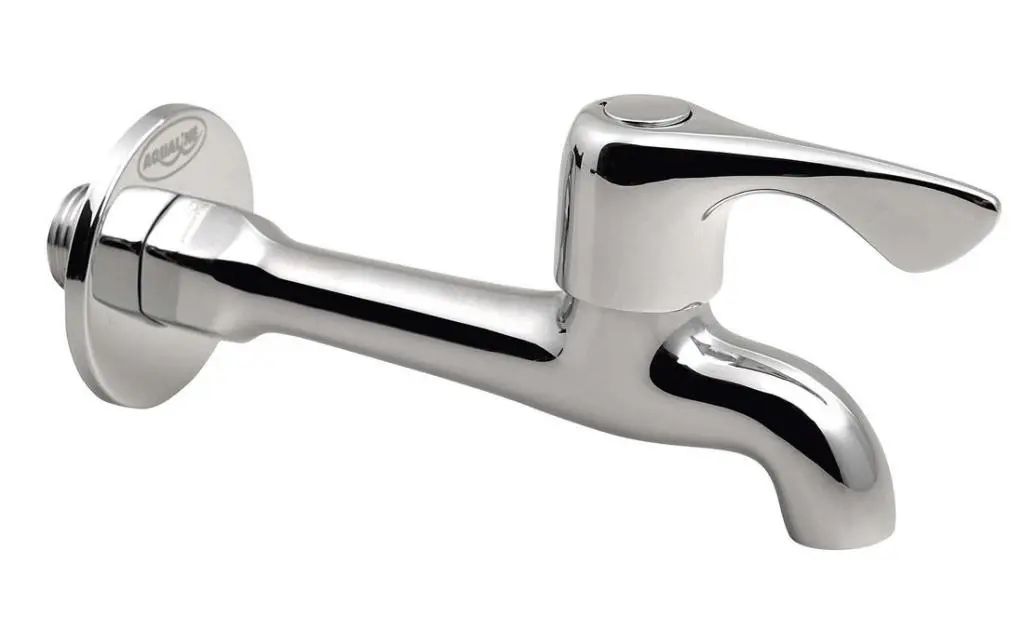 AQUALINE - Nástěnný ventil 1/2", dlouhý, chrom ZY12062
