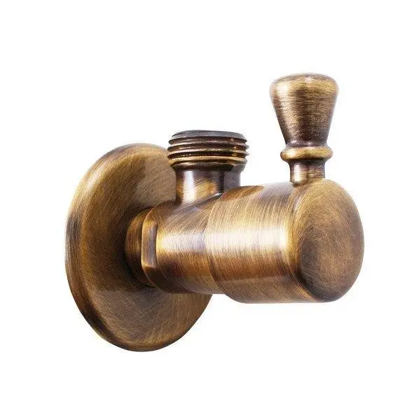 Sapho Rohový ventil, 1/2"x 1/2", bronz