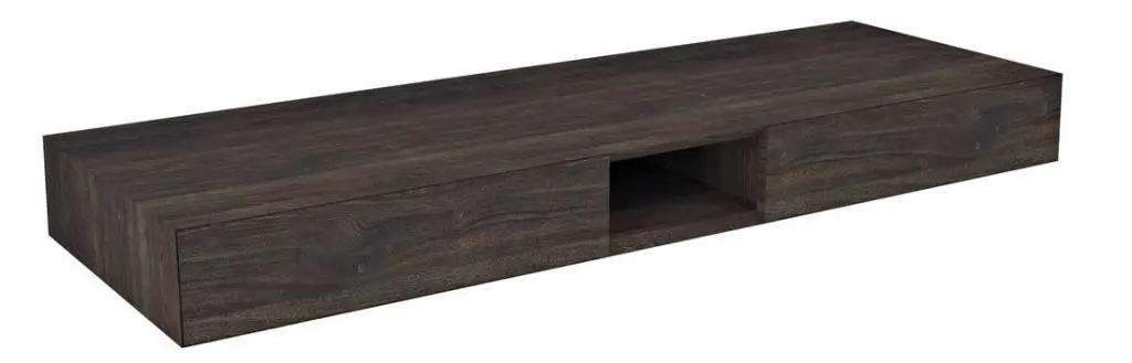 SAPHO - MORIAN umyvadlová skříňka 140x14x48cm, dub černý MR139