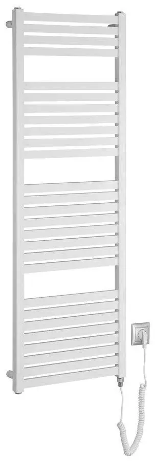 AQUALINE - TONDI-E elektrické otopné těleso rovné 450x1330 500 W, bílá DE470T