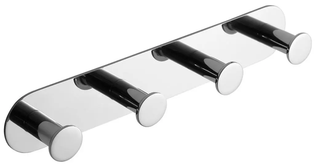SAPHO - X-ROUND samolepící čtyřháček, nerez lesk XR221