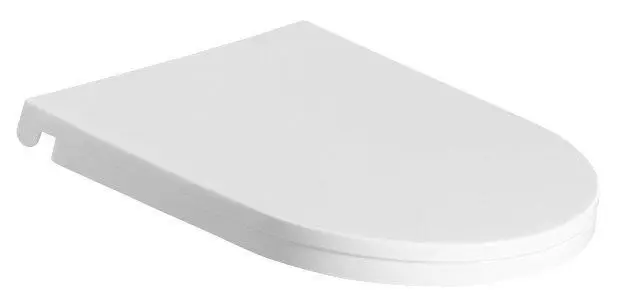AQUALINE HYGIE WC sedátko, Soft Close, bílá PS104