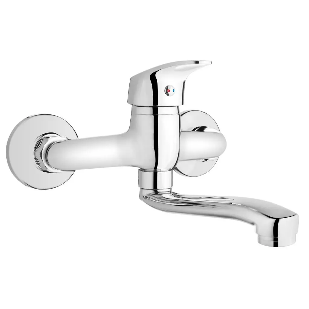 INVENA Umyvadlová/ dřezová baterie AVA NEW, 20 cm BC-06-001-B