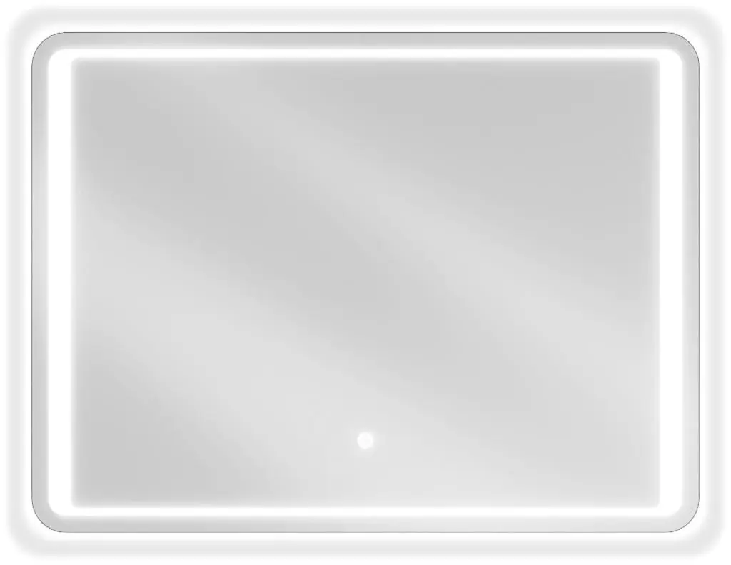 MEXEN - Zusa zrcadlo s osvětlením 80 x 60, LED 600 9808-080-060-611-00