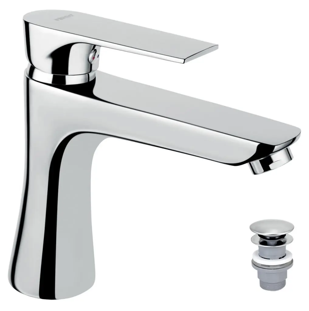 NOVASERVIS 82003,0 Umyvadlová stojánková baterie ALGEO SQUARE chrom (82003,0)