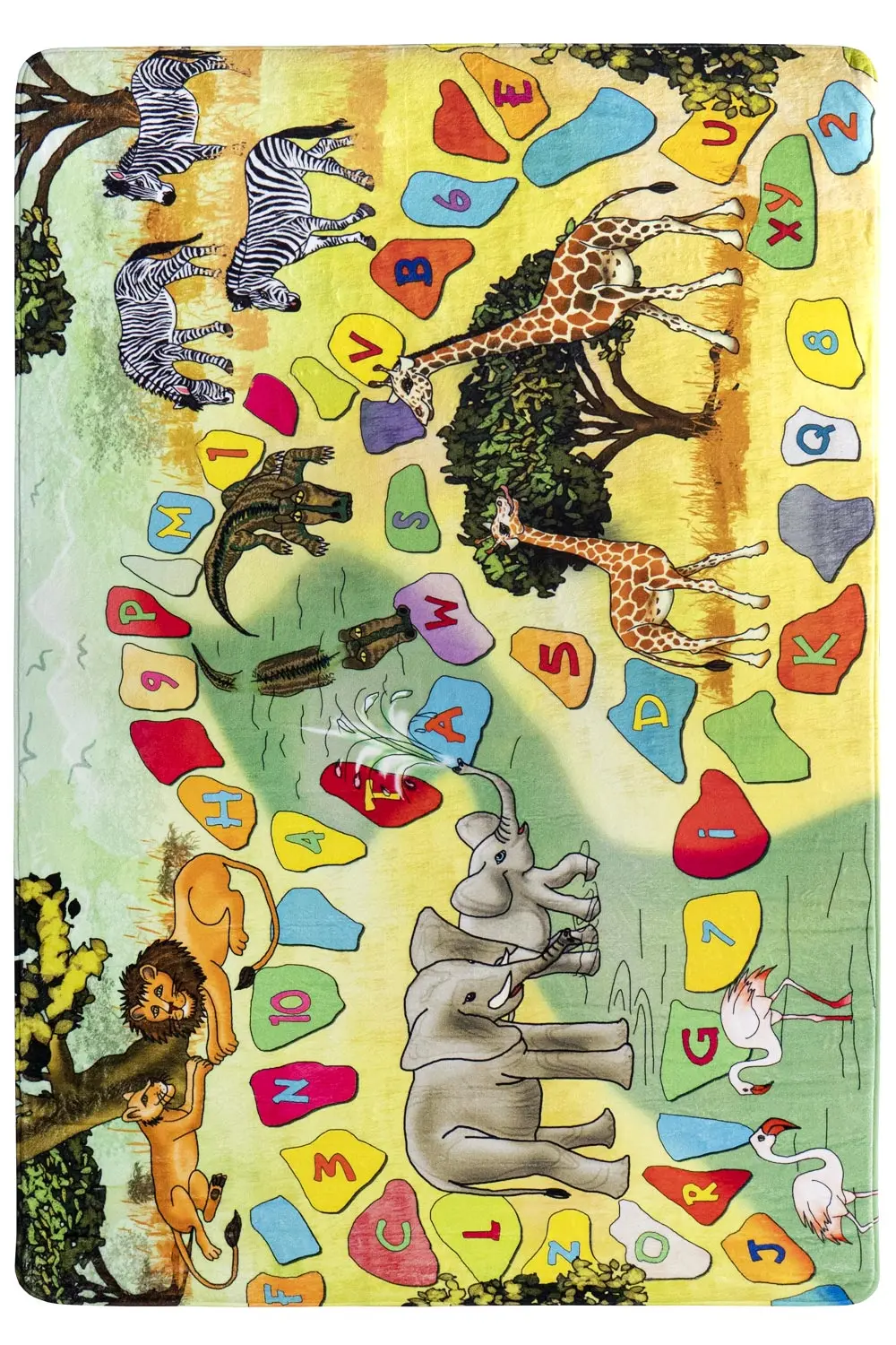 Dětský kusový koberec SAFARI 76,5x117 cm