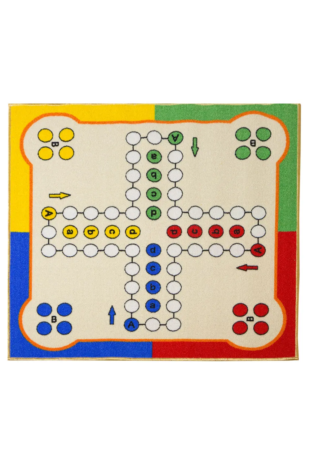 Koberec Človeče nezlob se CLASIC 80x80 cm