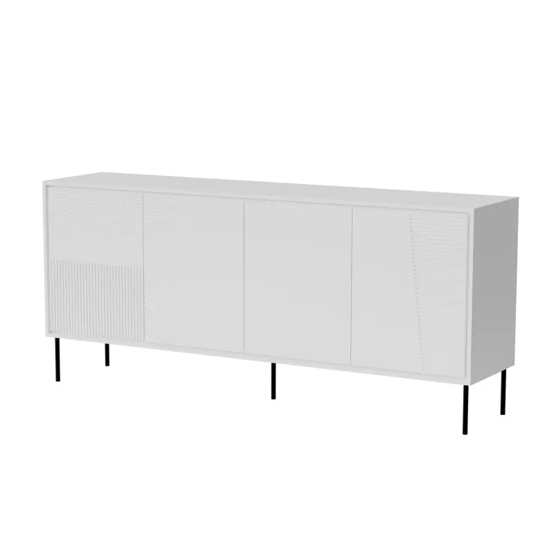 HALMAR Komoda ABI 200 cm bílá