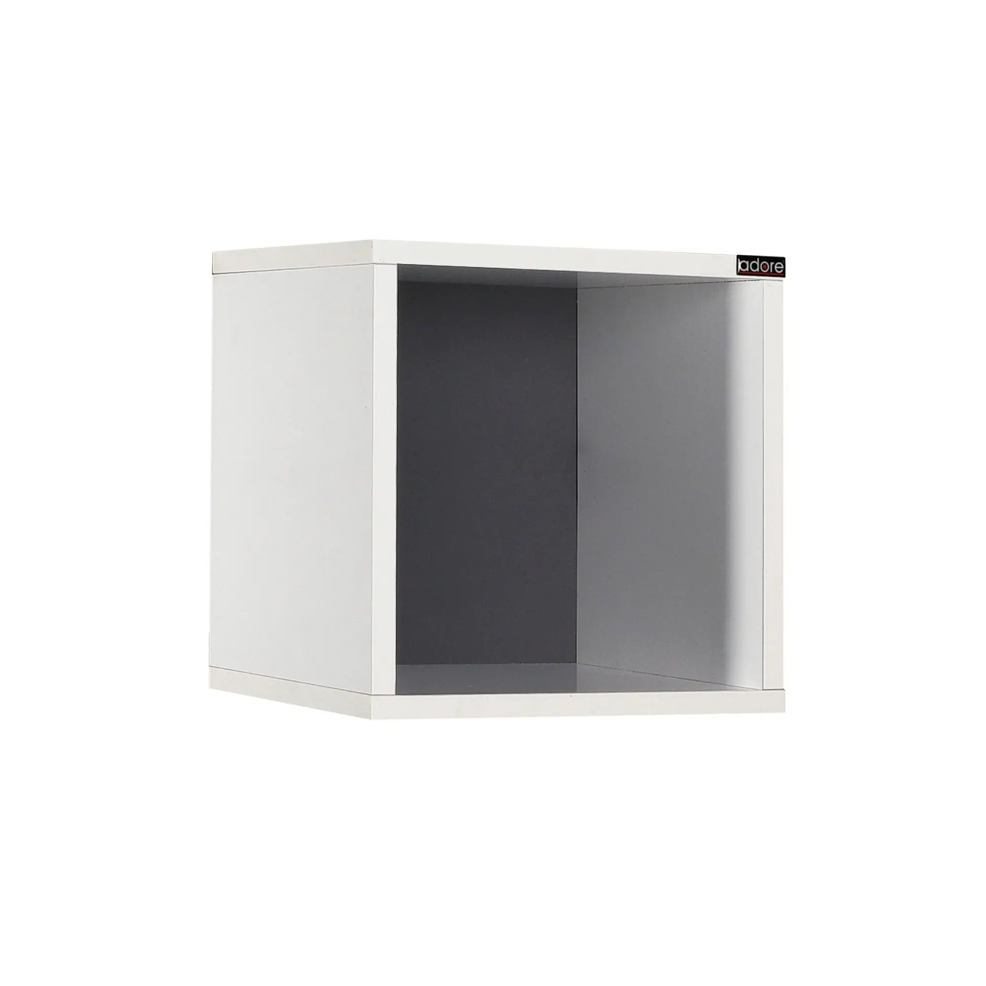 Kalune Design Nástěnná polička RAF 33x33 cm bílá