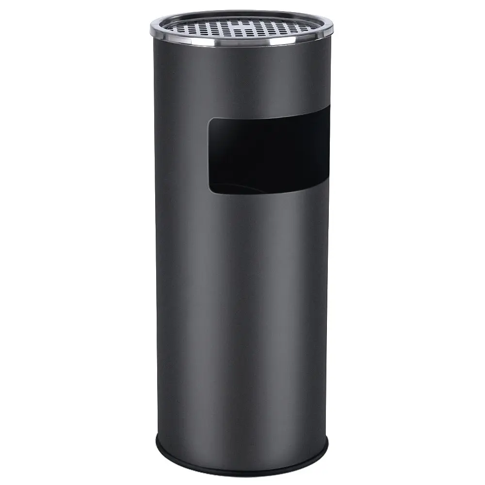 SONGMICS Venkovní popelník ROY 30 L černý