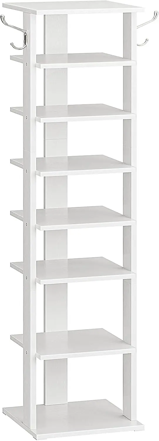 Úzký botník Vasagle Kloudy 28 cm bílý