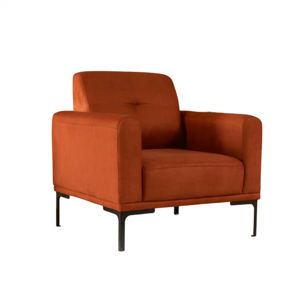 Hanah Home Křeslo Mustang oranžové