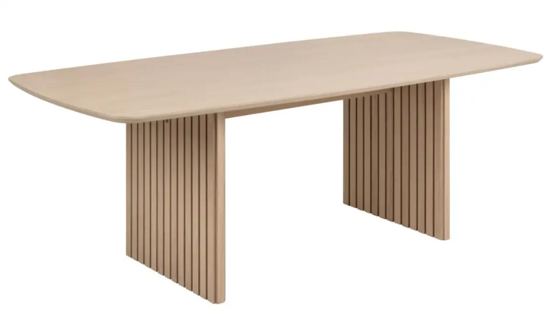 Actona Jídelní stůl CHRISTO 220 cm bělený dub