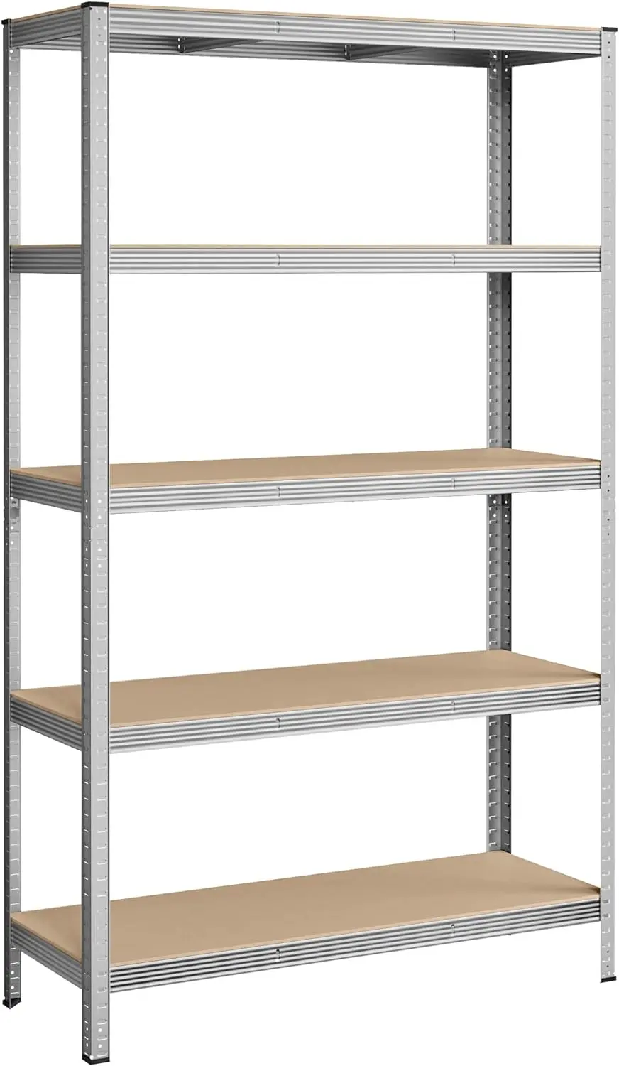 SONGMICS Regál REMMU 120x200 cm stříbrný