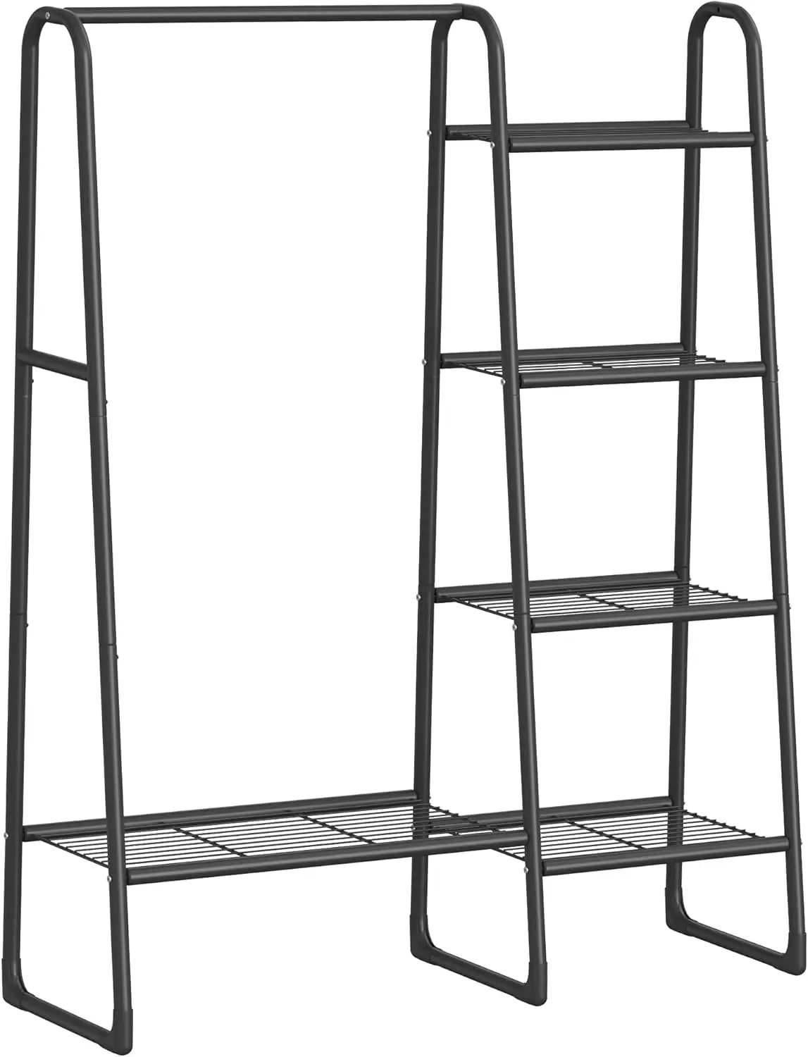 SONGMICS Stojan na oblečení Miltra 102 cm černý