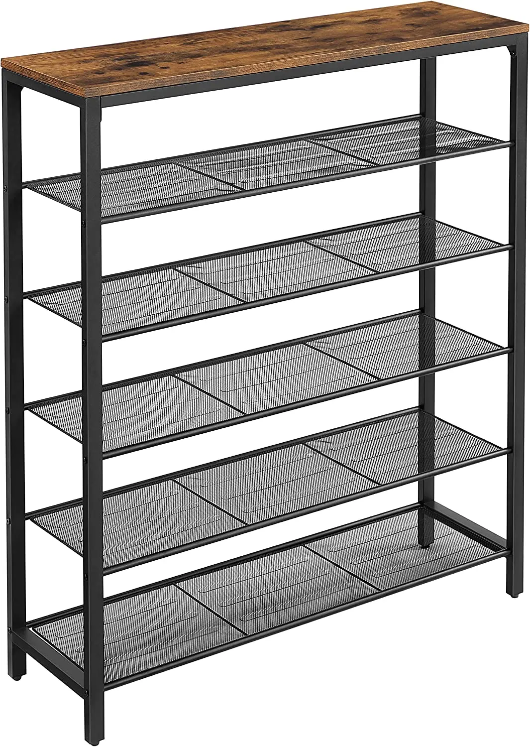 SONGMICS Botník Vasagle Lorado 100 cm hnědý