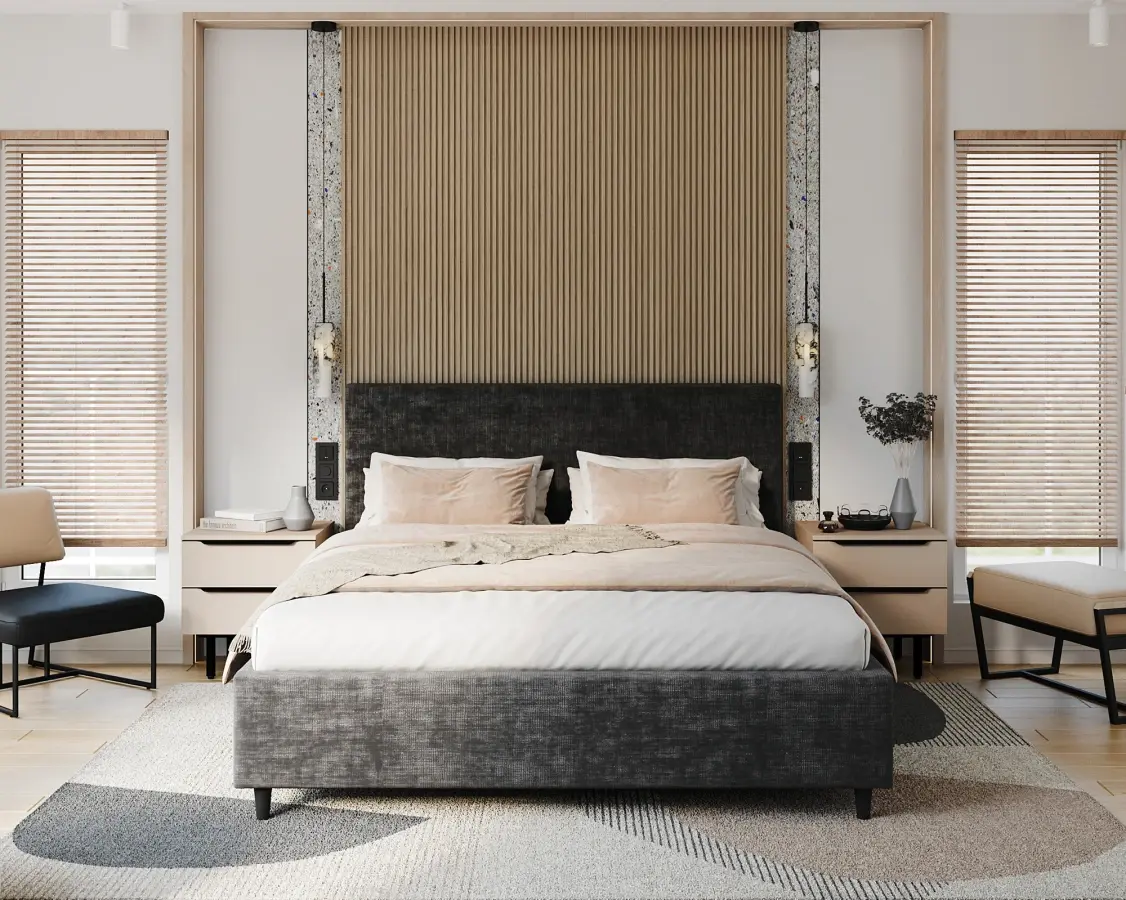 FDM Čalouněná postel Line Plus se zvedacím roštem Nano Velvet černá, velikost 160x200