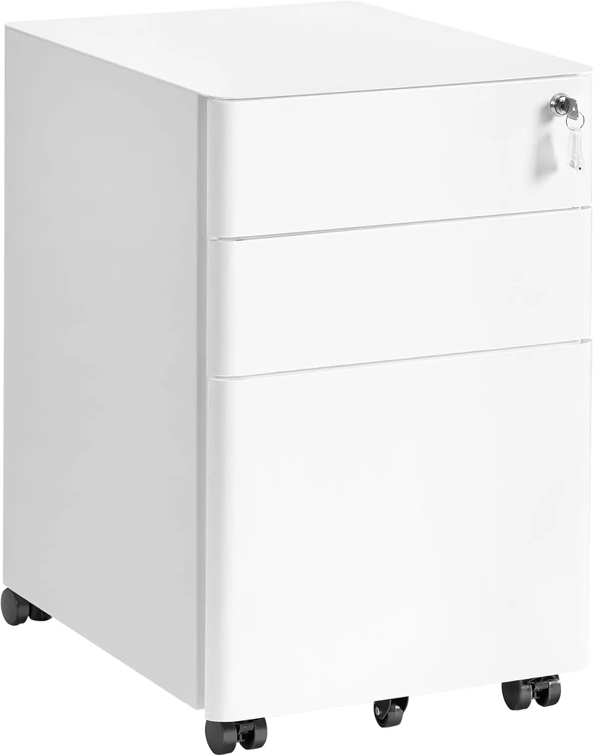 SONGMICS Kancelářský kontejner Argo 39 cm bílý