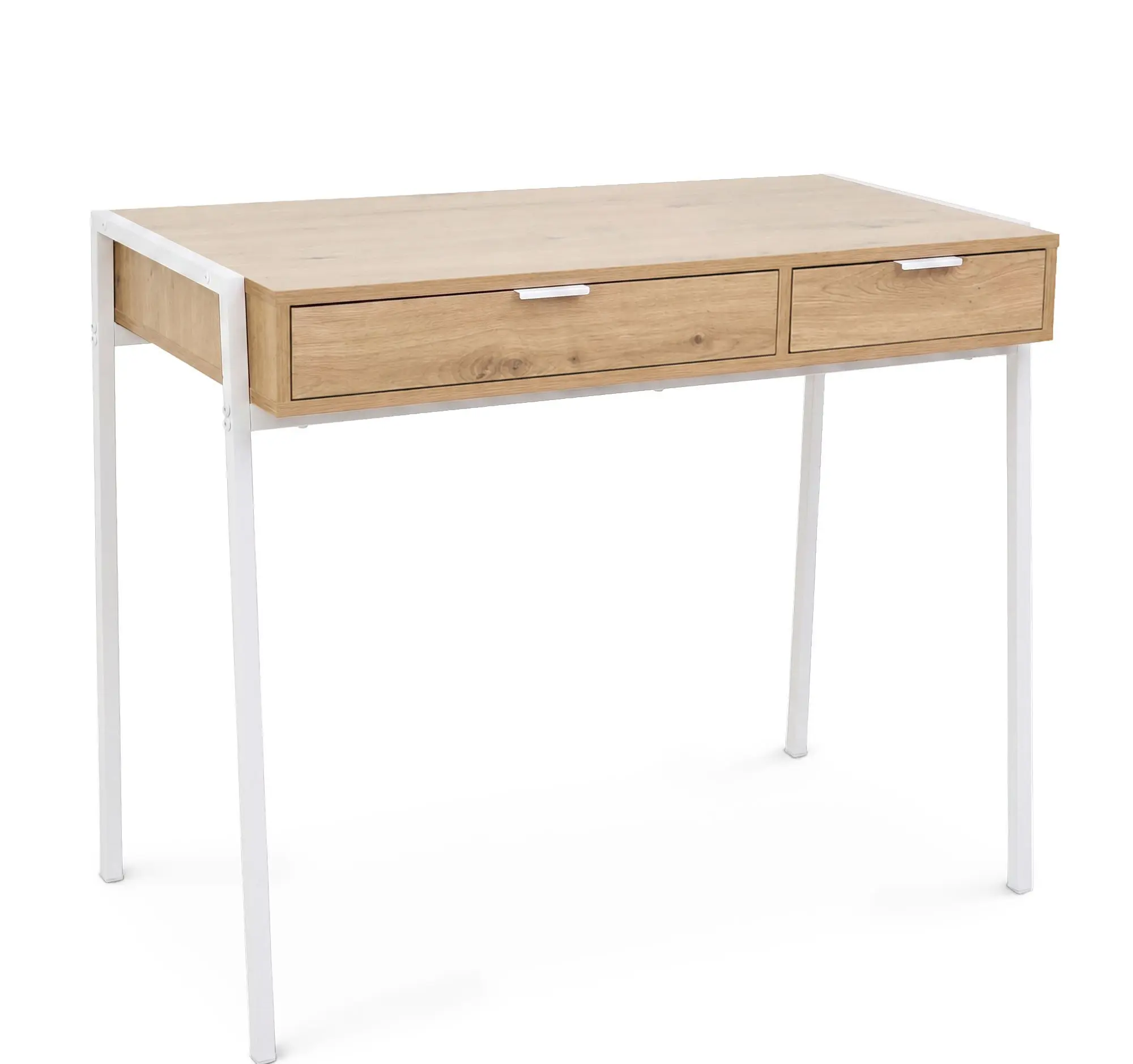 Kancelářský stůl ZENTIA dub artisan / bílé nohy