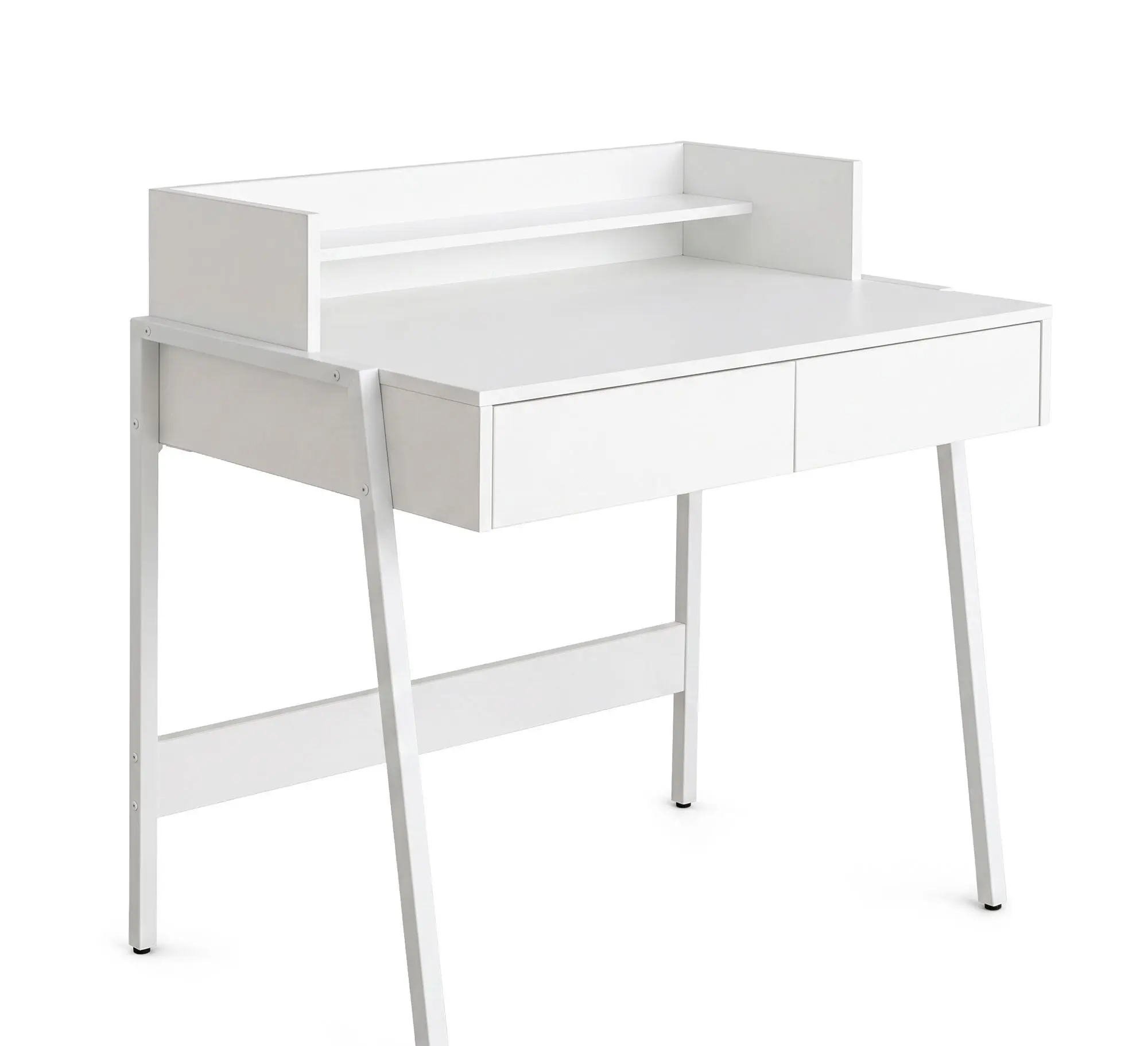 Ak furniture Psací stůl Flux 78 cm bílý